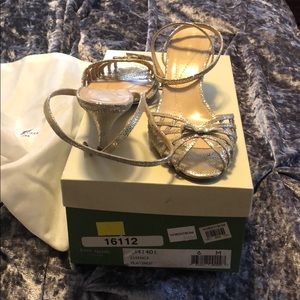 Kate Spade kitten heel sandal